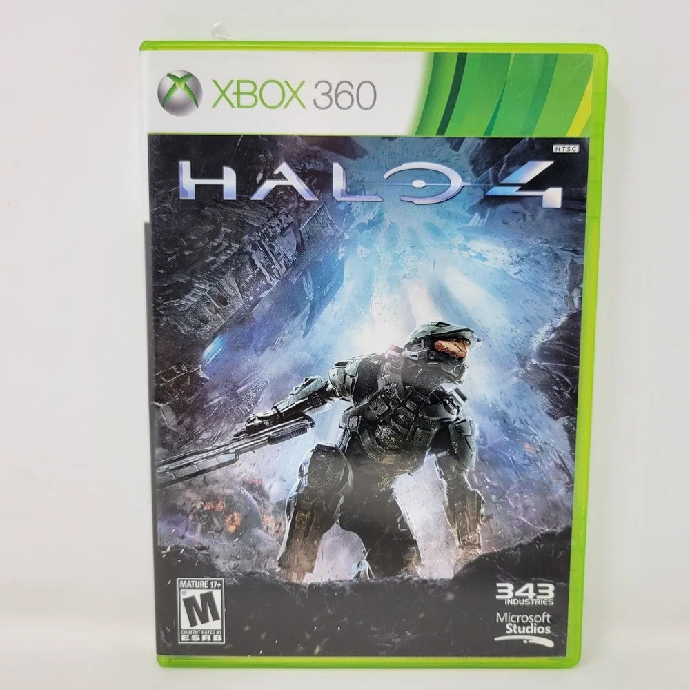 Halo 4 Xbox 360 Game Microsoft 343 Industries 2012 NTSC 2-Disc Set CIB
